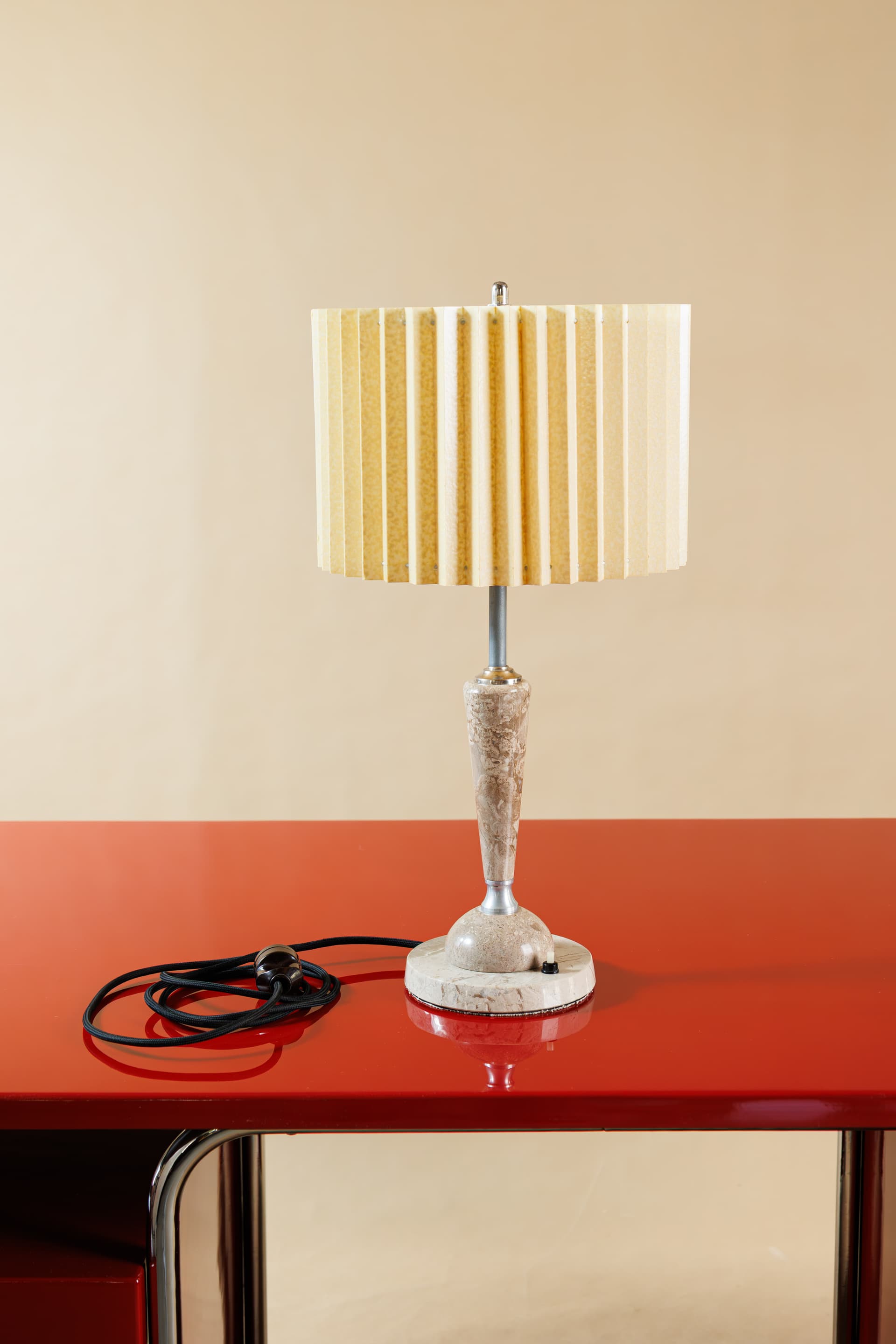 Onyx desk lamp