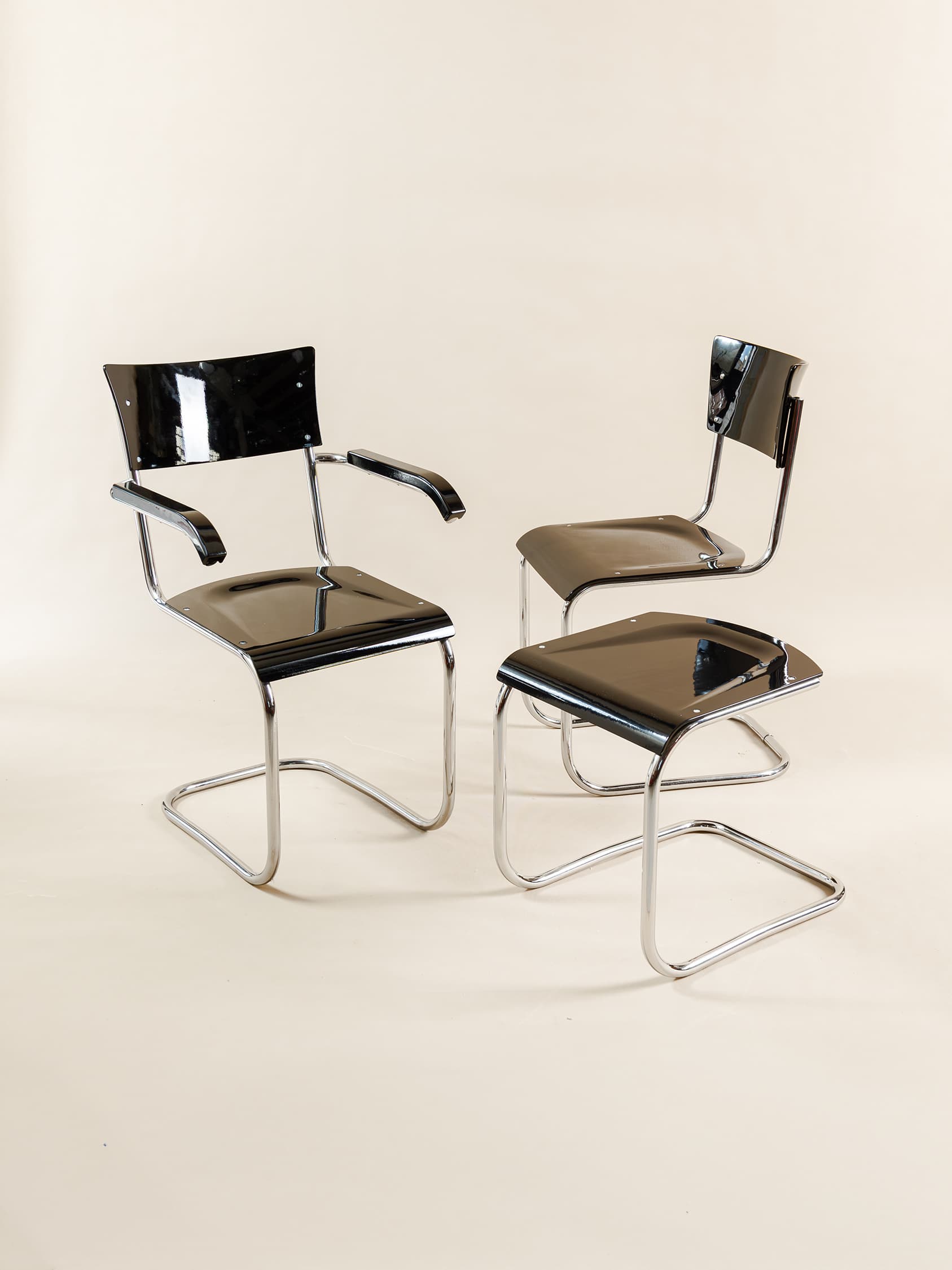 Židle pružící – Slezák – Funkcionalismus / Bauhaus – 1920–1940