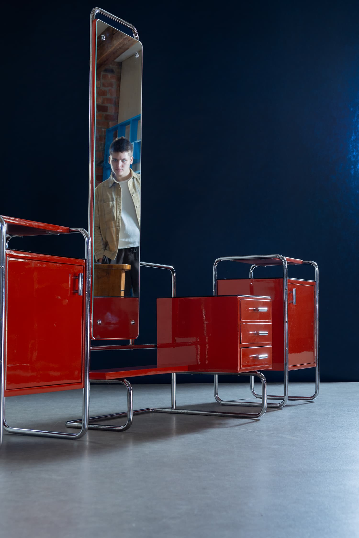Toaletka s nočními stolky Bauhaus – Funkcionalismus – 1920–1940