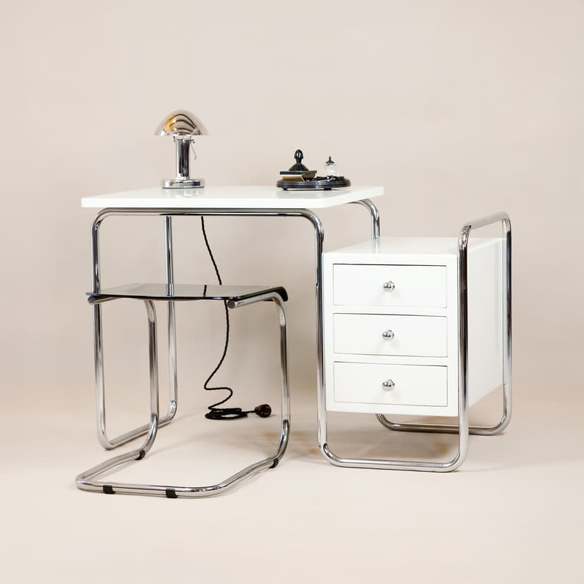 Dámský psací stůl – Slezák – Funkcionalismus / Bauhaus – 1920–1940