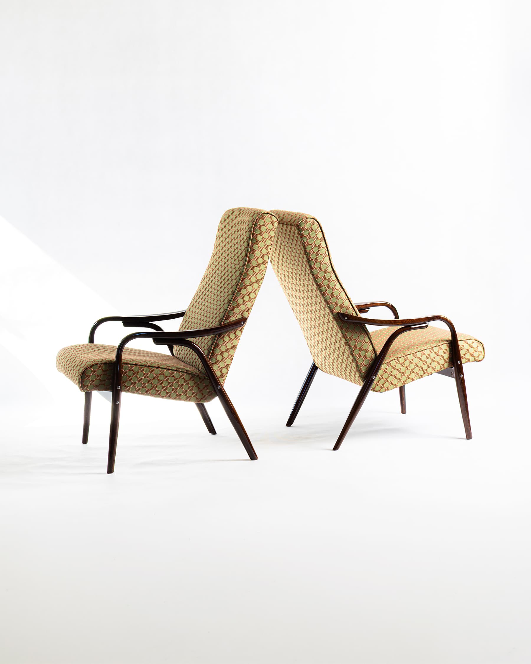 Křesla TON – Brusel / Mid-century modern – 1950–1970