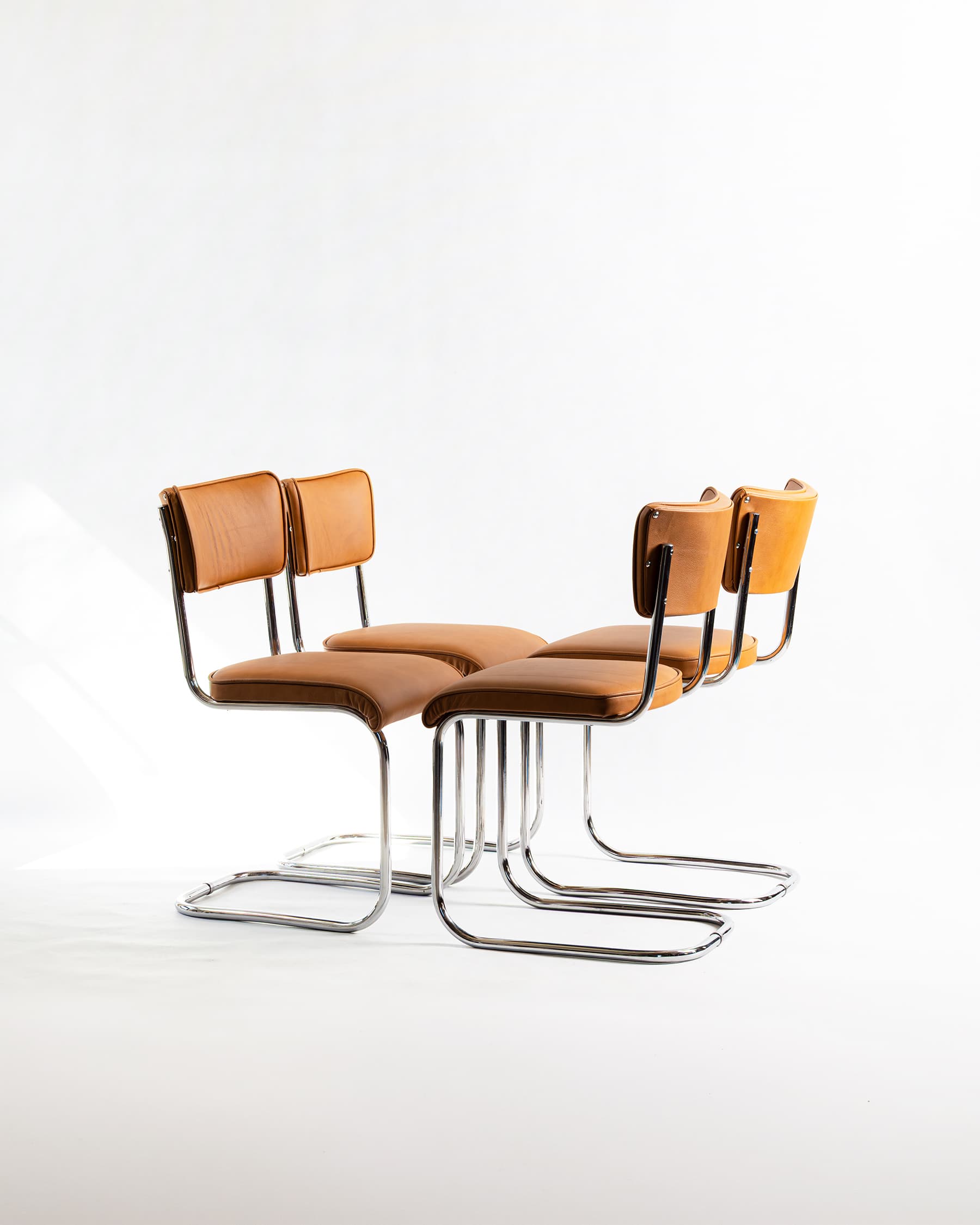 Židle pružící – fa. Slezák – Funkcionalismus / Bauhaus – 1920–1940