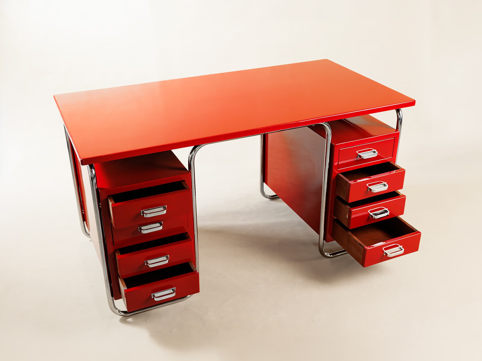 Writing Desk with Auxiliary Table, Kovona n.p. – 1920–1940