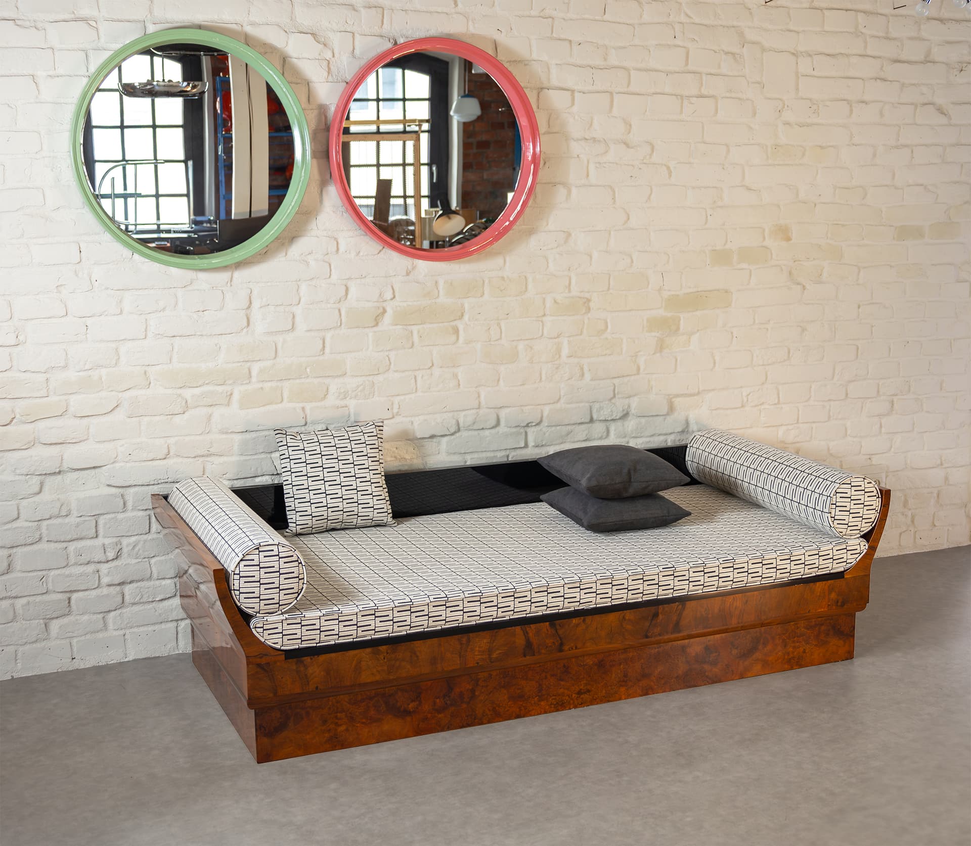 Sofa art deco tulipán – Jindřich Halabala – Art Deco – 1920–1940