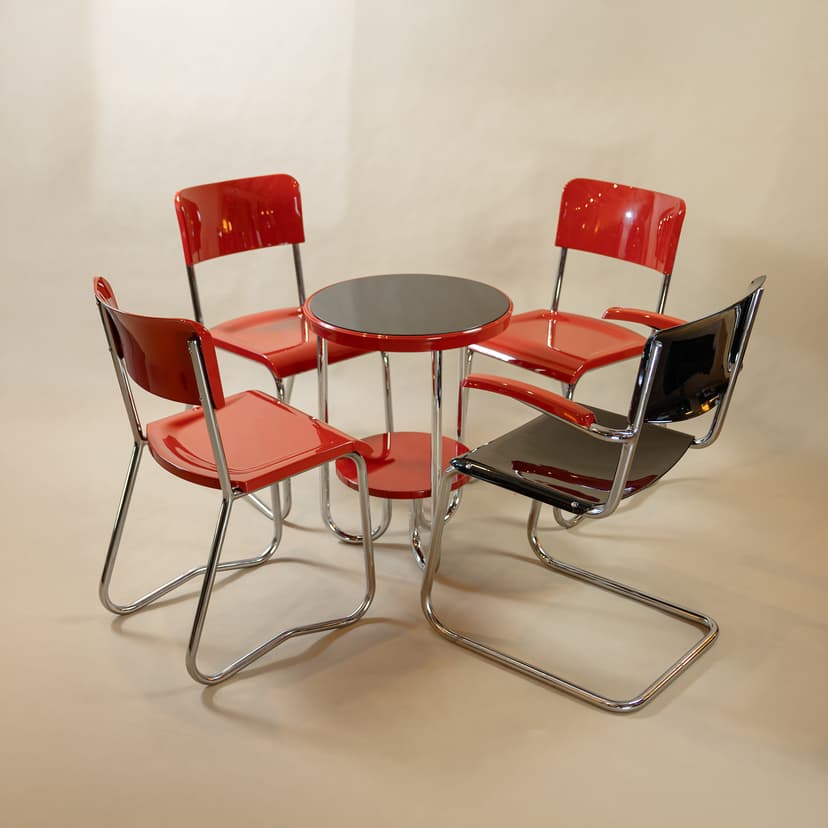 Sezení Bauhaus – Mücke & Melder – Funkcionalismus / Bauhaus – 1920–1940