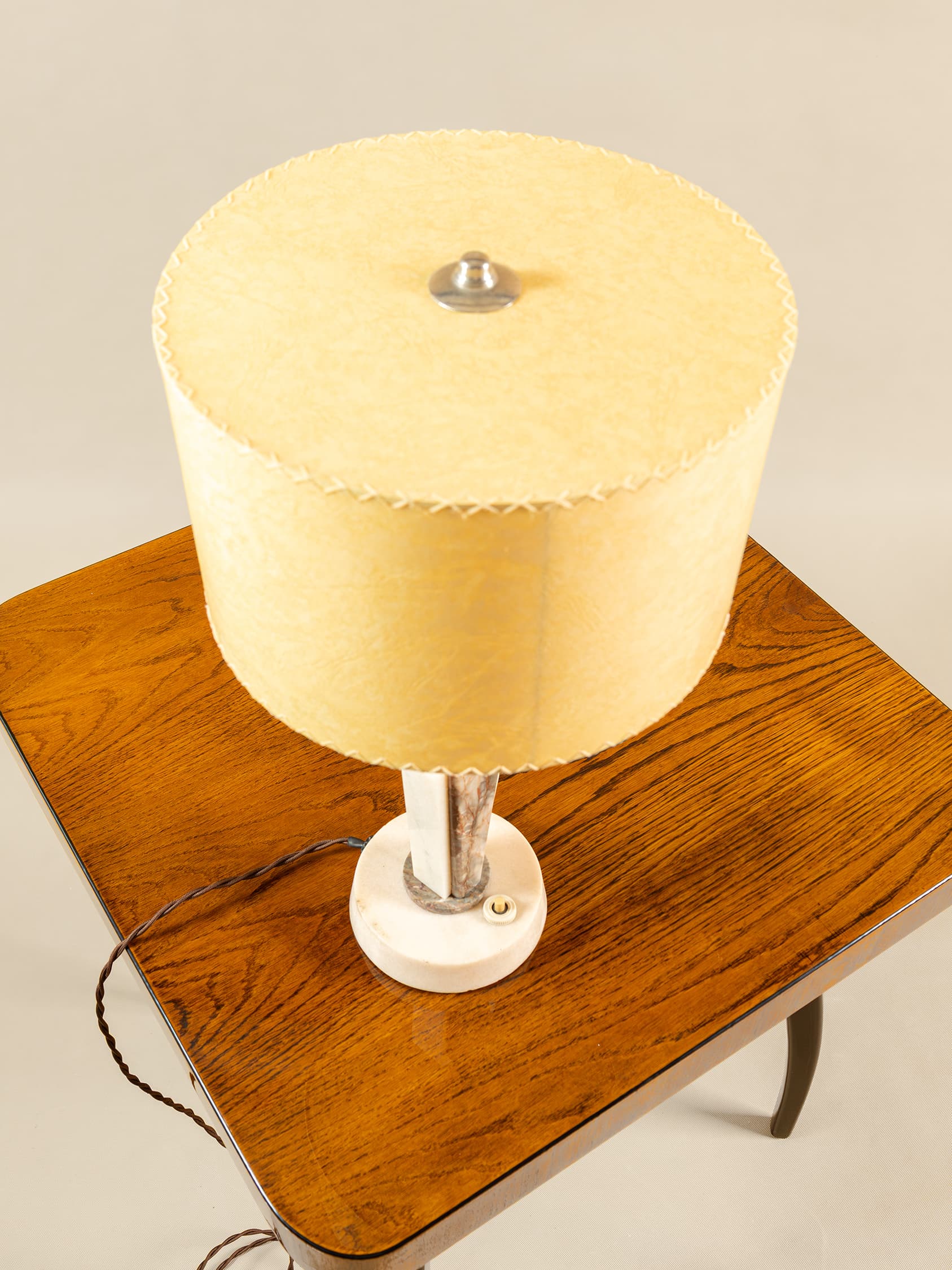 Stolní lampa mramor – 1920–1940