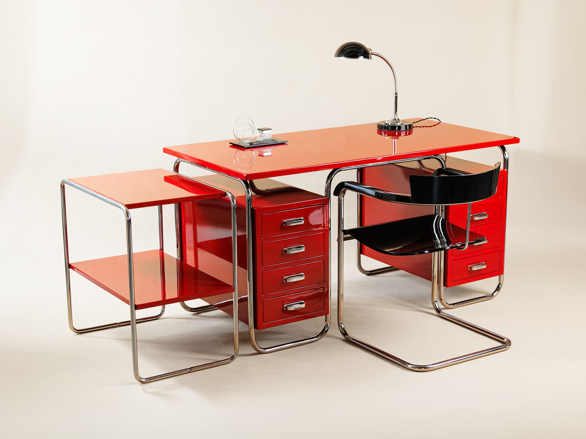 Writing Desk with Auxiliary Table, Kovona n.p. – 1920–1940